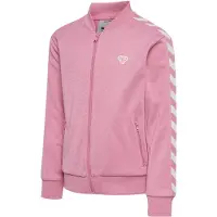 Hummel Sweatvest 'Archive' pink / wit