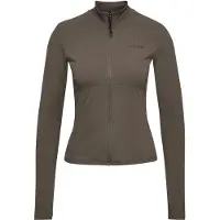 Hummel Prima Rib Full Zip Sweatshirt Groen,Grijs XL Vrouw