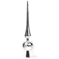 Décoris Piek kerstboom | (Klassiek, Zilver, Zilveren glitters)