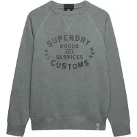 Superdry Sweatshirt grijs / donkergrijs
