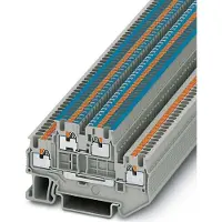 Phoenix Contact 3208544 Klem 2-etages 3.5 mm Snelaansluiting Grijs 50 stuk(s) Piece