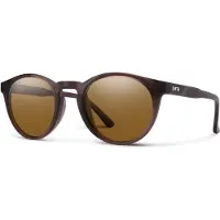 Smith - Zonnebrillen - Westward Rosewood Crystal ChromaPop Polarized Brown voor Unisex - Bordeauxrood