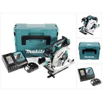 Makita DHS 680 RY1J Accu cirkelzaag 18 V 165 mm borstelloos + 1x accu 1,5 Ah + lader + Makpac
