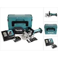 Makita DPJ 180 RY1J 18 V Li-Ion accu sleuvenfrees in Makpac + 1 x 1,5 Ah accu + lader