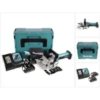 Makita DPJ 180 RYJ 18 V Li-Ion accu sleuvenfrees in Makpac + 2 x 1,5 Ah accu + lader