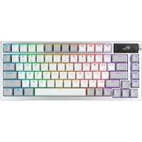 Asus ROG Azoth (FR, Bedraad, Draadloze), Toetsenbord, Wit
