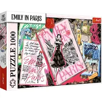 Trefl Emily in Parijs Modemagazine Puzzel 1000 Stukken