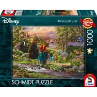 Schmidt Thomas Kinkade Studios: Disney Dreams Collectie - Brave, Merida, Legende van de Hooglanden (1000 stukjes)