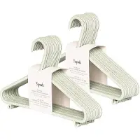 3 Sprouts - Hanger In Wheat Straw 15 pcs Green