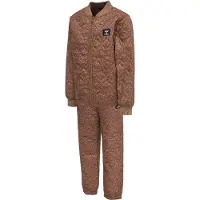 Hummel Trainingspak bruin / zwart / wit