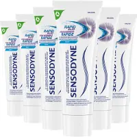 Sensodyne 6x Tandpasta Rapid Relief Mint 75 ml