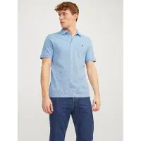 Jack & Jones Shirt 'JJEPaulos' lichtblauw