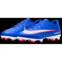 Nike Zoom Mercurial Vapor 16 Academy Gras / Kunstgras Voetbalschoenen (MG) Blauw Wit Felroze