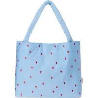 Studio Noos crossbody tas Puffy Hearts blauw Dames Polyester Hartjes