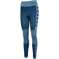 Hummel Sportbroek opaal / blauw gemêleerd / zwart