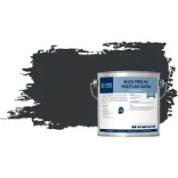 Wixx PRO PU Houtlak Satin RAL 7021 | Zwartgrijs 5L