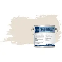 Wixx Aqua Houtlak Spray Zijdeglans RAL 9001 | Crèmewit 2.5L