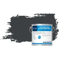Wixx PRO Aqua Schakelverf Satin RAL 7016 | Antracietgrijs 10L