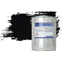 Wixx PU 150 Betonverf RAL 9005 | Gitzwart 2.5L