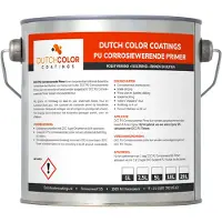 Dutch Color DCC PU Corrosiewerende Primer RAL 9001 | Crèmewit 20L