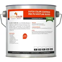 Dutch Color DCC PRO PU Houtlak Gloss RAL 9001 | Crèmewit 20L