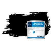 Wixx PRO Aqua Schakelverf Satin RAL 9005 | Gitzwart 5L