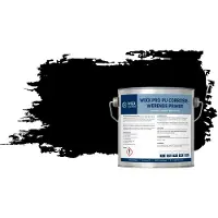 Wixx PRO PU Corrosiewerende Roestwerende Primer RAL 9005 | Gitzwart 2.5L