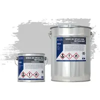 Wixx 2K Epoxy 650 Extreme Betoncoating RAL 7047 | Telegrijs 4 10L