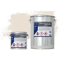 Wixx 2K Epoxy 650 Extreme Betoncoating RAL 9001 | Crèmewit 10L
