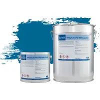 Wixx 2K PU Metaalverf RAL 5017 | Verkeersblauw 10L