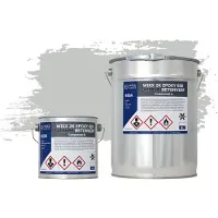 Wixx 2K Epoxy 650 Extreme Betoncoating RAL 7035 | Lichtgrijs 10L