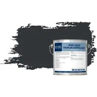 Wixx Aqua Traplak Zijdeglans RAL 7021 | Zwartgrijs 2.5L