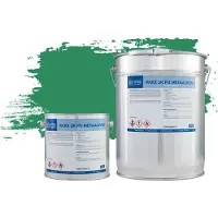 Wixx 2K PU Metaalverf RAL 6024 | Verkeersgroen 5L