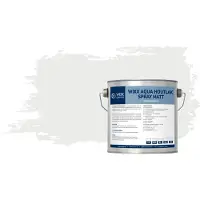 Wixx Aqua Houtlak Spray Matt RAL 9003 | Signaalwit 5L