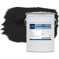 Wixx Schuttingbeits UV+ Zwart 2.5L