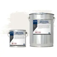 Wixx 2K Epoxy Metaalcoating RAL 9010 | Zuiver Wit 5L