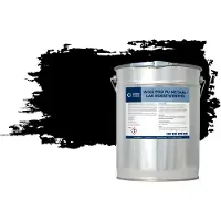 Wixx PRO PU Metaallak Roestwerend RAL 9005 | Gitzwart 5L
