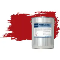 Wixx PRO PU Metaallak Roestwerend RAL 3020 | Verkeersrood 5L