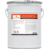 Dutch Color DCC Roofflex Dakcoating Bitumen Zwart Zwart 5L