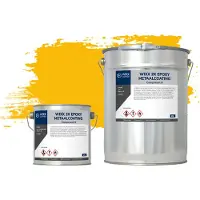 Wixx 2K Epoxy Metaalcoating RAL 1023 | Verkeersgeel 10L