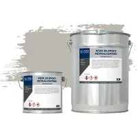 Wixx 2K Epoxy Metaalcoating RAL 7044 | Zijdegrijs 5L
