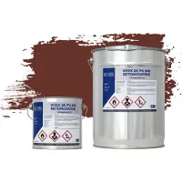 Wixx 2K PU 450 Betoncoating RAL 8012 | Roodbruin 10L