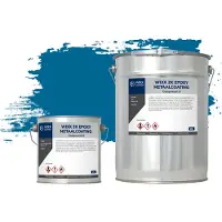 Wixx 2K Epoxy Metaalcoating RAL 5017 | Verkeersblauw 5L