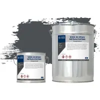 WIXX COATINGS Wixx 2K Epoxy Metaalcoating - RAL 7016 | Antracietgrijs - 10L