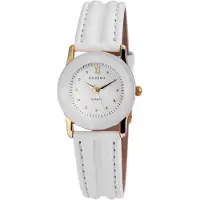 Akzent -dames horloge-model ss7902100012-wit/goud kleurig-3 bar waterdicht-