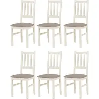 LeafDesign ESSZIMMERSTUHL - Set van 4 stoelen, model Bos, kleur 4, kasjmier, opium, 20