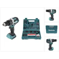 Makita DHP 484 Z 18V borstelloze Li-Ion accu klopboormachine solo + B-53811 bit- en boorset 100-delig