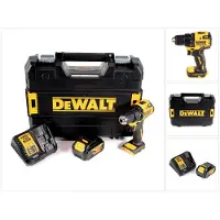 DeWalt DCD 708 M1T Accuboormachine 18 V Li-Ion Brushless in TSTAK doos + 1 x 4.0 Ah accu + lader (Oplaadbare batterij)