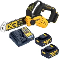 DeWalt DCMPS 520 M2 accu-snoeizaag 18 V 20 cm borstelloos + 2x accu 4.0 Ah + lader