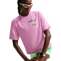 Nike Functioneel shirt 'Swift' grijs / neongroen / rosa